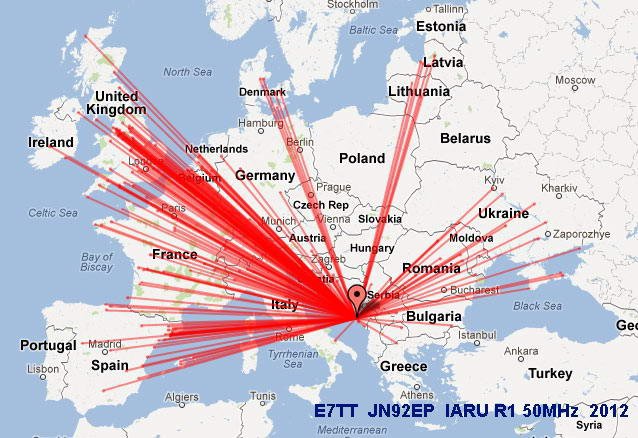 50 MHz IARU R1 2012